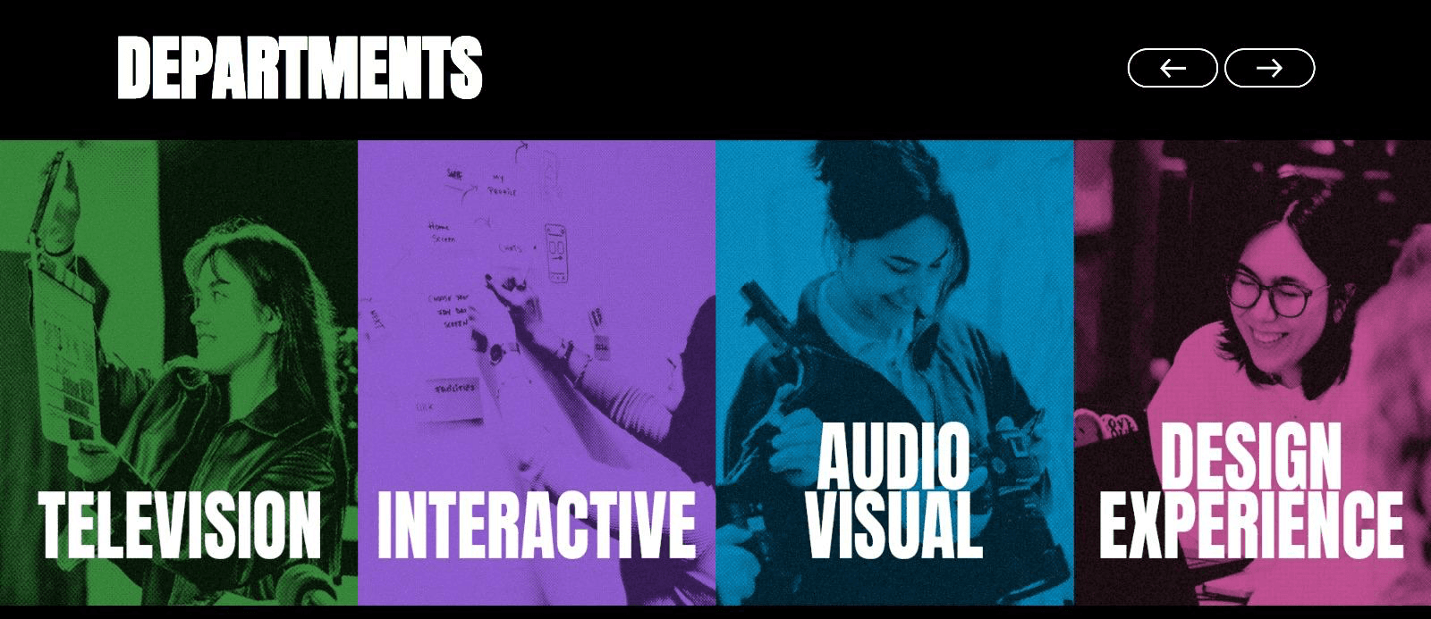 Colores por departamento